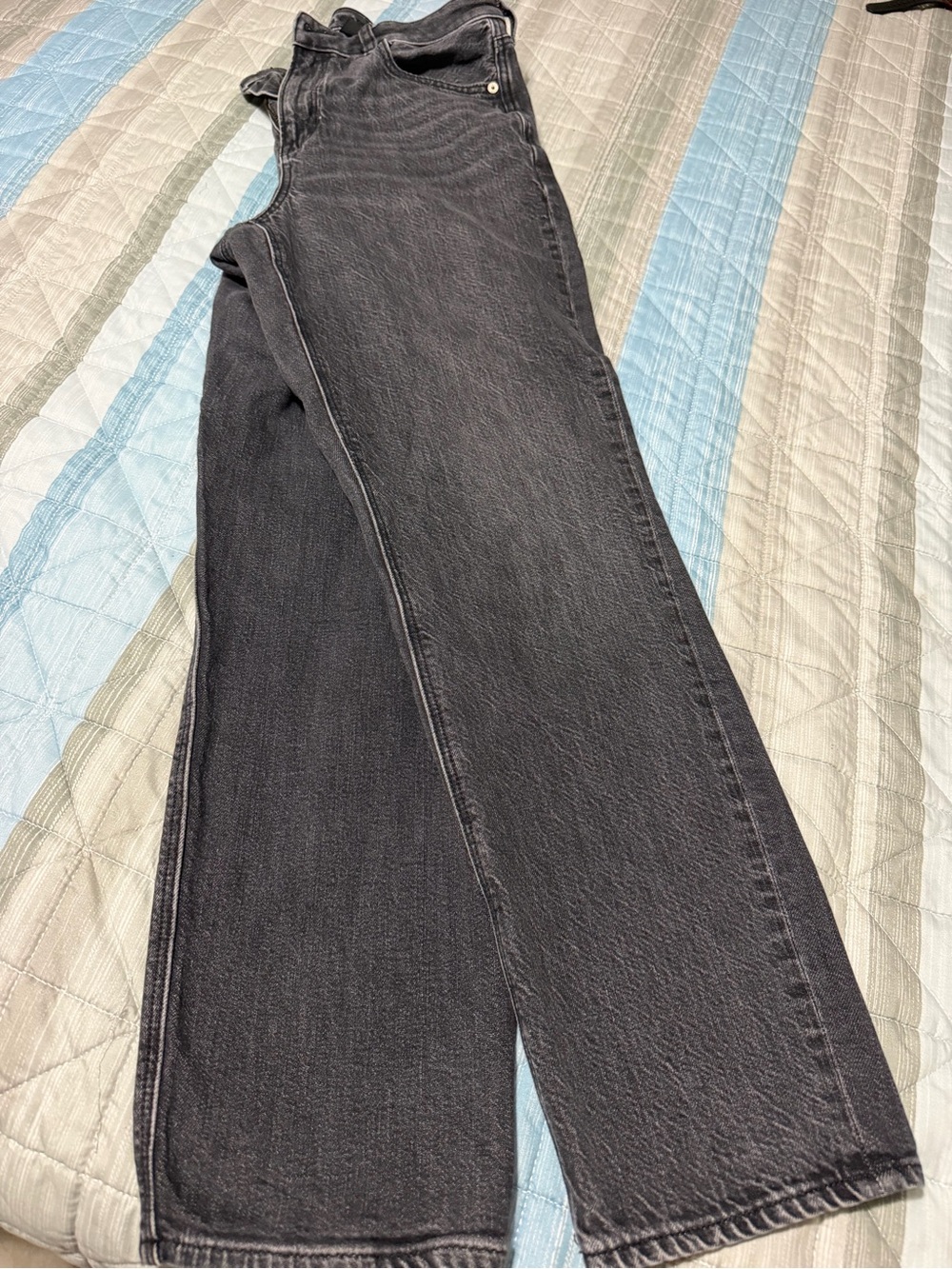 American Eagle Outfitters Black Straight Leg Jeans